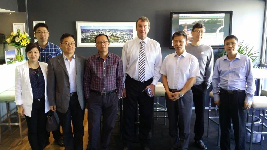SDRC David Keenan & Shaolin Yang with Jiangxi Province delegation